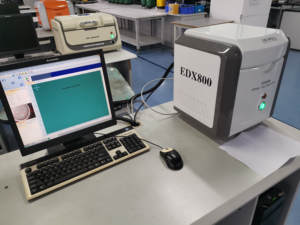 EDX800 Desktop XRF Goldprüfgerät XRF-Analysator Röntgenfluoreszenz-Goldreinheitsprüfgerät - Product Image 3