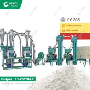 Factory Price Dust Free Small Wheat Mini Commercial Flour Mill For High Quality Complete Automatic Flour Milling/Grinding Plant