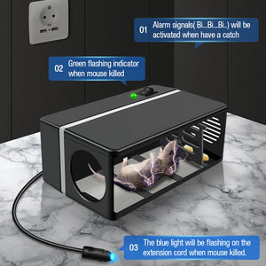 Nouvelle conception de piège à rats électrique automatique en plastique, 7000V, anti-nuisibles, contre les rongeurs, les campagnols, les martres, les souris - Product Image 3