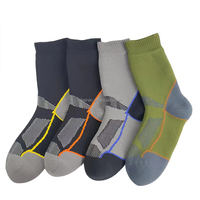 DIBEIREN Chaussettes d'équipage tricotées Chaussettes imperméables pour sports de plein air d'hiver pour la randonnée Wading Ski Cyclisme Kayak Running