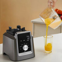Petits appareils de cuisine presse-agrumes industriel commercial mélangeur de viande de fruits robuste 2200W 2L sans BPA 5 + vitesses pour voiture en plein air
