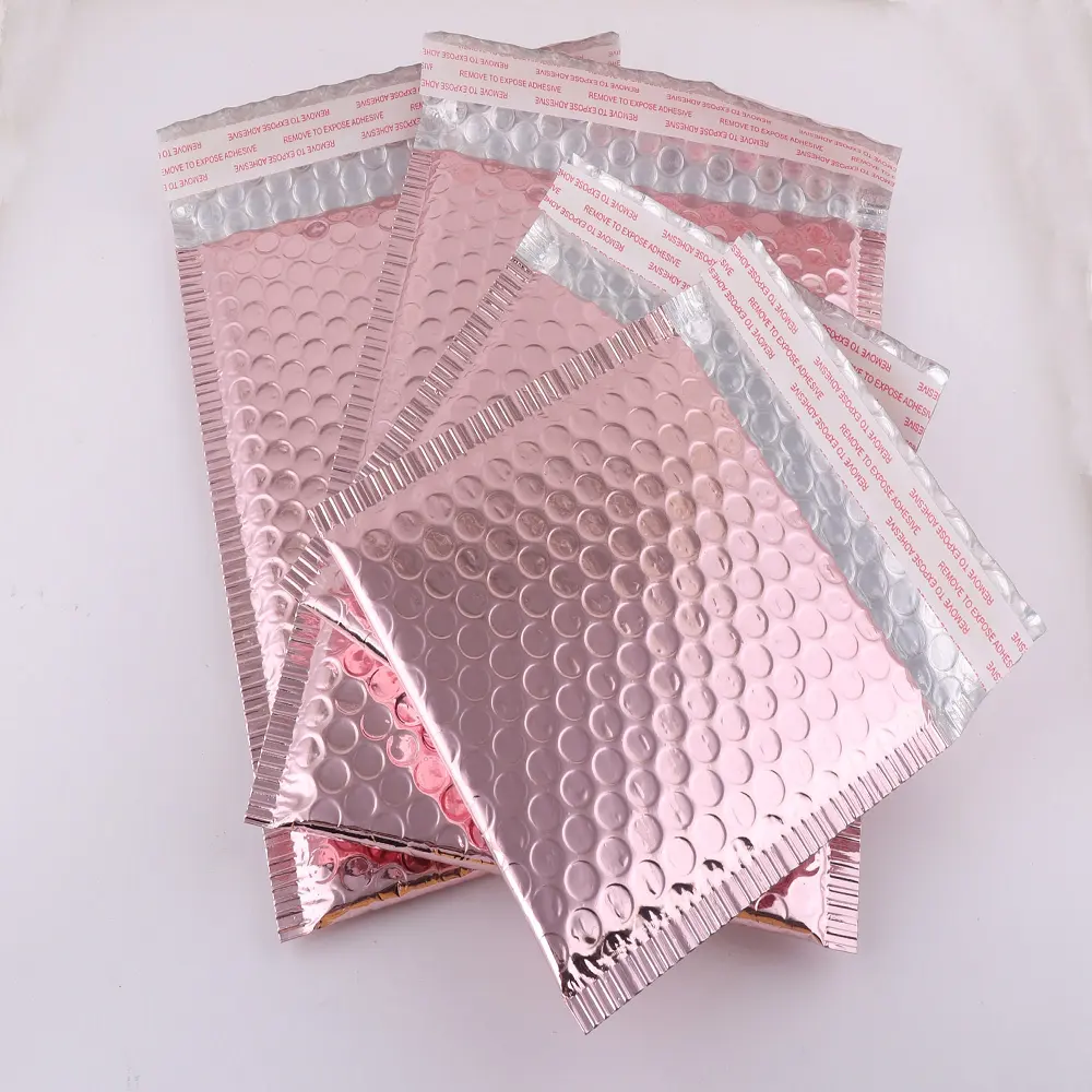 Бесплатная дизайнерская оптовая продажа с логотипом на заказ, полиэтиленовый конверт, почтовый мешок, водонепроницаемый мешок для пузырчатого конверта