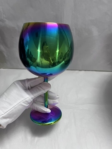<span class=keywords><strong>Gobelet</strong></span> à vin en acier inoxydable 304 verre à vin rouge <span class=keywords><strong>gobelet</strong></span> à whisky incassable pour hôtel/restaurant/mariage/extérieur - Product Image 4