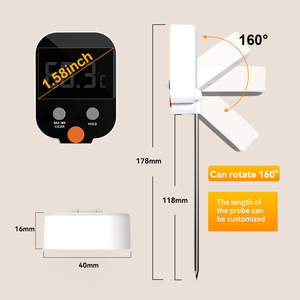 מדחום דיגיטלי VA לקריאה מיידית למזון, ממתקים ושמן - Product Image 4