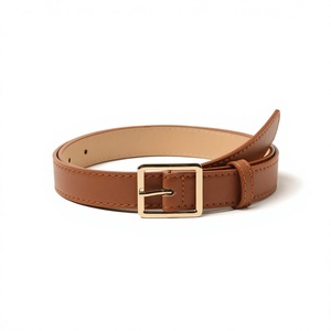 Ceintures en cuir de qualité pour hommes, forme rectangulaire, boucle en acier, style vintage, ceinture faite à la main, cadeau de luxe, premium - Product Image 1