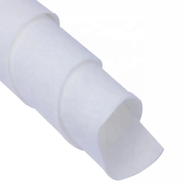 環境にやさしい素材ニードルパンチホワイト不織布綿水油吸収ポリエステル不織布