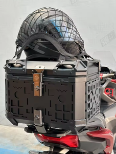 Boîtier supérieur en alliage d'aluminium léger et durable 45L pour HONDA Adv <span class=keywords><strong>160</strong></span> YAMAHA Xmax 300 NMAX 155 <span class=keywords><strong>coffre</strong></span> de queue de moto universel - Product Image 3