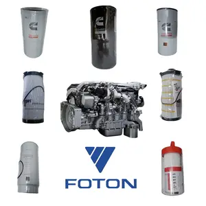 Manufacturer Foton Heavy Truck Engine Parts Truck Oil Filter Truck Diesel Fuel Filter 3694660 FF63046 3694654