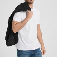 T-shirt confortable pour homme 100% coton, motif dessin animé, tissu tricoté uni, vêtements à impression numérique