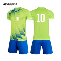 Uniformes de Fútbol Personalizados por Sublimación para Niños, Conjunto Completo de Camiseta y Pantalones para Jóvenes, Uniformes de Fútbol Infantiles