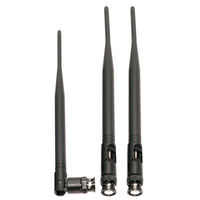 Antenne omnidirectionnelle sans fil portable 5dbi avec connecteur BNC, amplificateur de signal Wifi pour intérieur, antenne externe