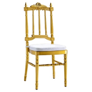 Chaises Chiavari Royal Crown mariage en aluminium durable France <span class=keywords><strong>Chateau</strong></span> Noble pour bureau à domicile salon appartement utilisation à l'hôpital - Product Image 1