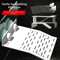 Schildkröten-Sonnenplattform Acryl-Kletterplattform Schwimmende Insel