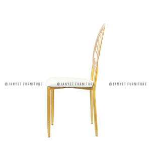 Fabbrica diretta evento pranzo impilamento sedie di nozze in ferro per banchetti - Product Image 4