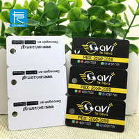 Combo de plástico impreso en color personalizado Mini PVC Membresía Regalo Llavero Software DE GESTIÓN Tarjetas de fidelidad con código de barras