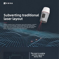 Récepteur GNSS RTK laser haute précision Sino Navigation Lu1, instrument portable de topographie et de cartographie RTK, certifié IP, fabriqué en Chine