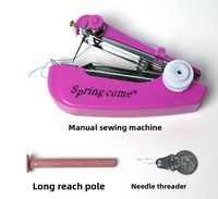 Vente chaude Portable Manuel Machine À Coudre Ensemble Ménage Mini Machine À Coudre Kits D'outils Promotionnels