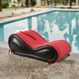 Modernes rotes aufblasbares <span class=keywords><strong>Sex</strong></span>-Schlafs ofa Faltbares Liege-BDSM-Stuhl-Luftkissen für Paare Chaise Lounge für Hotel-Schlafzimmer-Wohnen - Product Image 3