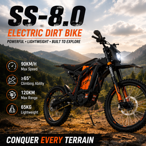 Factory Wholesale <b>72V</b> Hub Motor Dirt Bike 10KW Lithium <b>Battery</b> Adult Motorcycle 200kg Load for Outdoor Adventure - Product Image 3