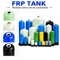 Réservoir FRP sur mesure pour filtration d'eau, étanche, scellé, stable, pré-filtre industriel, capacité 250L-10000L, productivité 750L/heure