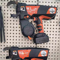 WL-460 Outil de ligature de barres d'armature sans fil entièrement automatisé avec niveau laser intégré, alimenté par batterie, pour la construction en fer
