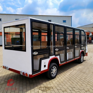Autobús turístico eléctrico respetuoso con el medio ambiente, 8-17 asientos, autobús turístico multifuncional para el transporte del campus de la ciudad - Product Image 2