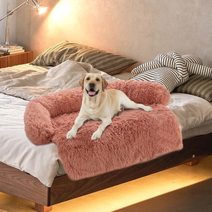 Cama de perro de piel sintética, sofá estilo lujoso y esponjoso para <span class=keywords><strong>mascotas</strong></span>, cubierta de muebles para <span class=keywords><strong>mascotas</strong></span> - Product Image 6