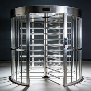 Puerta Giratoria <span class=keywords><strong>de</strong></span> Altura Completa Resistente a la Intemperie, Bidireccional o <span class=keywords><strong>de</strong></span> Una Sola Vía, con Escáner <span class=keywords><strong>de</strong></span> Código QR Personalizado para Estaciones <span class=keywords><strong>de</strong></span> Metro y Aeropuertos - Product Image 4