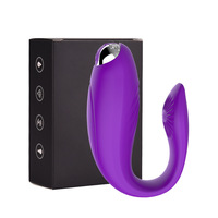 Jouets pour adultes pour les magasins de détail, jouets érotiques rechargeables, sous-vêtements vibrants en forme de U pour couples, culottes vibrantes pour flirter