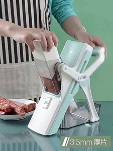 Cortador de Verduras Multifuncional de Plástico Colorido 2025, Plegable, de Acero Antiadherente, Operación Manual, Apto para Horno, Cortador de Patatas - Product Image 2