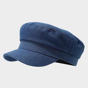 Boina Plana de Mezclilla Retro, Estilo Británico, Elegante y Casual para Mujer, Moda 2025, Gorra de Capitán para Exteriores - Product Image 3