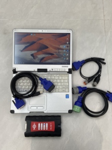 เครื่องสแกนวินิจฉัยรถบรรทุกดีเซลสำหรับงานหนัก Inline7 สำหรับการบำรุงรักษารถยนต์เพื่อการพาณิชย์ ใช้งานร่วมกับแล็ปท็อป C2 - Product Image 1