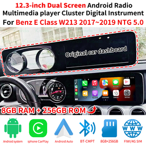 Autoradio Android Krando avec écran de 12,3 pouces, GPS, unité principale pour <span class=keywords><strong>Mercedes</strong></span> Benz Classe E W213 S213 C238 A238 CLS C257 Ntg5.0 GPS - Product Image 4