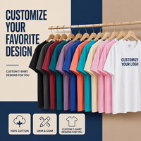 T-shirt Homme Oversize Confortable et Respirant à Manches Courtes, Couleur Unie, 260gsm 300gsm, Grande Taille, Été, Décontracté, OEM ODM
