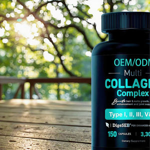 ओएम/ओडम उच्च गुणवत्ता वाले कोलेजन जटिल कैप्सूल प्रकार I 3 त्वचा और संयुक्त स्वास्थ्य समर्थन के लिए - Product Image 6