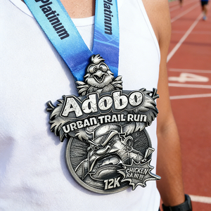 Medalla <span class=keywords><strong>de</strong></span> Oro Personalizable para Maratón, Eventos Deportivos, Atletismo, Medalla Conmemorativa para Caminatas, Impresión UV 3D, Fundición <span class=keywords><strong>de</strong></span> Metal - Product Image 1