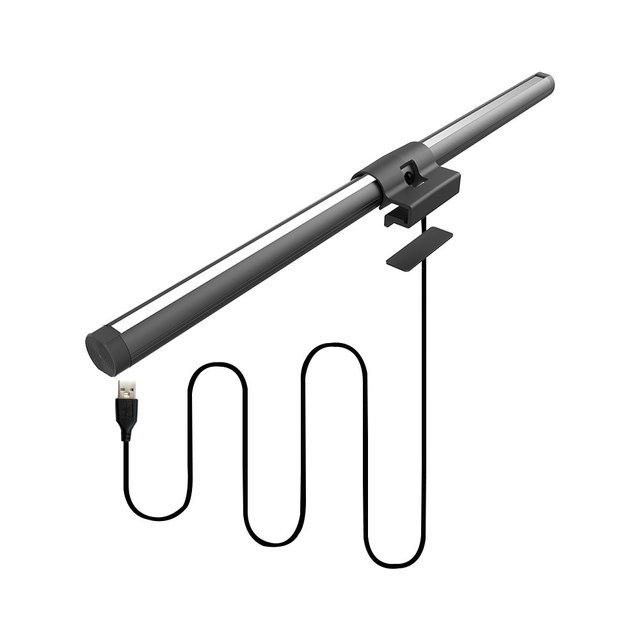 Tsinye Modern Monitor Light Bar with RGB Backlight, LED Computer Night Light with Eye Caring, Dual Light, 5-Color Mode