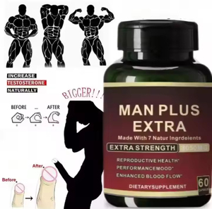 Capsules de Maca Noire Bio Multi-Extrait de Plantes Naturelles pour Hommes - Agrandissement, Épaississement et Croissance Masculine - Product Image 6