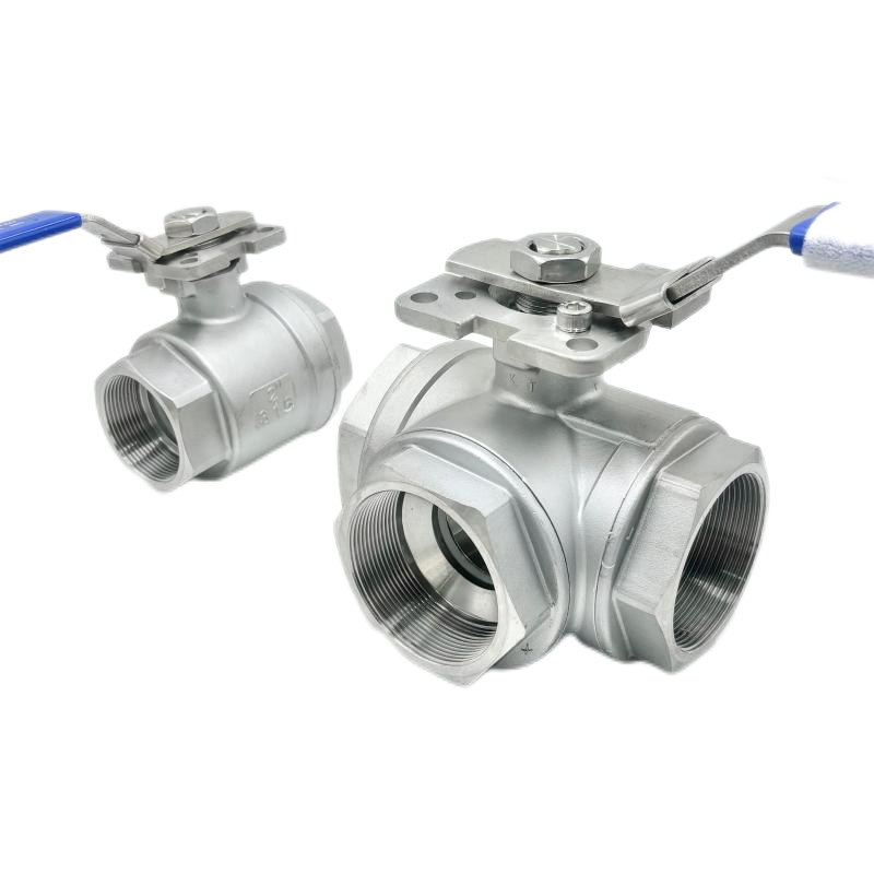 NPT/BSPT/BSPP 1/4-4 дюйма 1000WO высокоплатформенный 3-ходовой шаровой клапан 2 шт. шаровой клапан из нержавеющей стали 304/316L