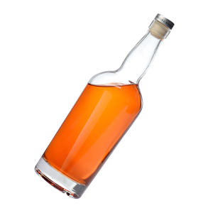 Botella de cristal vacía respetuosa con el medio ambiente, vino, cóctel, ginseng, <span class=keywords><strong>vodka</strong></span>, botella de cristal personalizada, <span class=keywords><strong>Calavera</strong></span>, 750ml, 1000ml con corcho de madera, venta a granel - Product Image 6