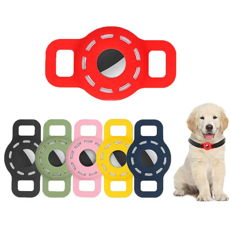Hot Verkoop Productie Lage Prijs Mini Pet Tracker Case Gps Air Tag Case Cover Huisdier Hond Elektronische Halsband Voor Telefoon Tracker
