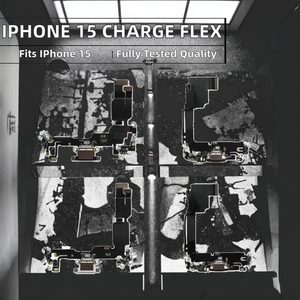 Cables Flexibles para <span class=keywords><strong>iPhone</strong></span> 15, 15 Plus, 15 Pro, 15 Pro Max, Conector de Puerto de Carga para Teléfonos Móviles - Product Image 2