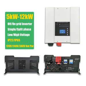Systèmes solaires hors réseau à batterie murale empilables de 20 kW, stockage d'énergie domestique, panneaux en silicium monocristallin haute efficacité - Product Image 3