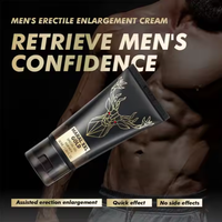 Vente en gros Gel de massage intensif Golden Deer Head pour pénis masculin Crème de réparation pour partie privée Produits de retard pour adultes