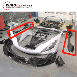 Minigonne laterali in fibra di carbonio 720s 765 car under extension body kit parti paraurti laterali auto <span class=keywords><strong>automobili</strong></span> esterne - Product Image 2