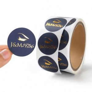 Fabricant d'étiquettes de produits personnalisées, autocollantes, en vinyle rond, imperméables, en rouleau, impression personnalisée de logo, autocollants d'étiquettes - Product Image 5