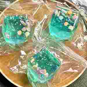 Seashells Glitter Stars Nice Ice Sensory <b>Squishy</b> Taba Squeeze Toy - Product Image 1