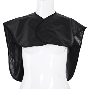 Capa <span class=keywords><strong>Profesional</strong></span> para Cortar el Cabello en Salón de Belleza, <span class=keywords><strong>Material</strong></span> de Nailon, Color Negro - Product Image 6