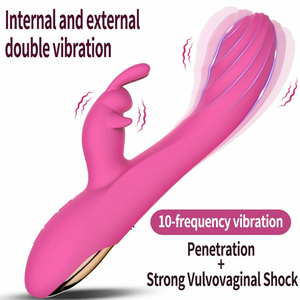 Nuevo Vibrador de Silicona con Carga <span class=keywords><strong>USB</strong></span> para Masaje Femenino, Estimulador del Punto G, Orgasmo, Masturbador, Juguete Sexual - Product Image 2