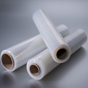 ฟิล์มยืดพันพาเลท LDPE แบบม้วนขายส่ง ฟิล์มห่อพลาสติกใสสำหรับอุตสาหกรรม ยืดได้สูง ใช้กับเครื่องแพ็คและแบบม้วนสำหรับใช้งานด้วยมือ - Product Image 3